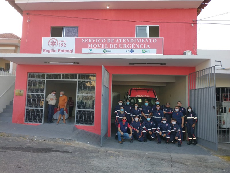 Nova base do SAMU RN é inaugurada em São Paulo do Potengi