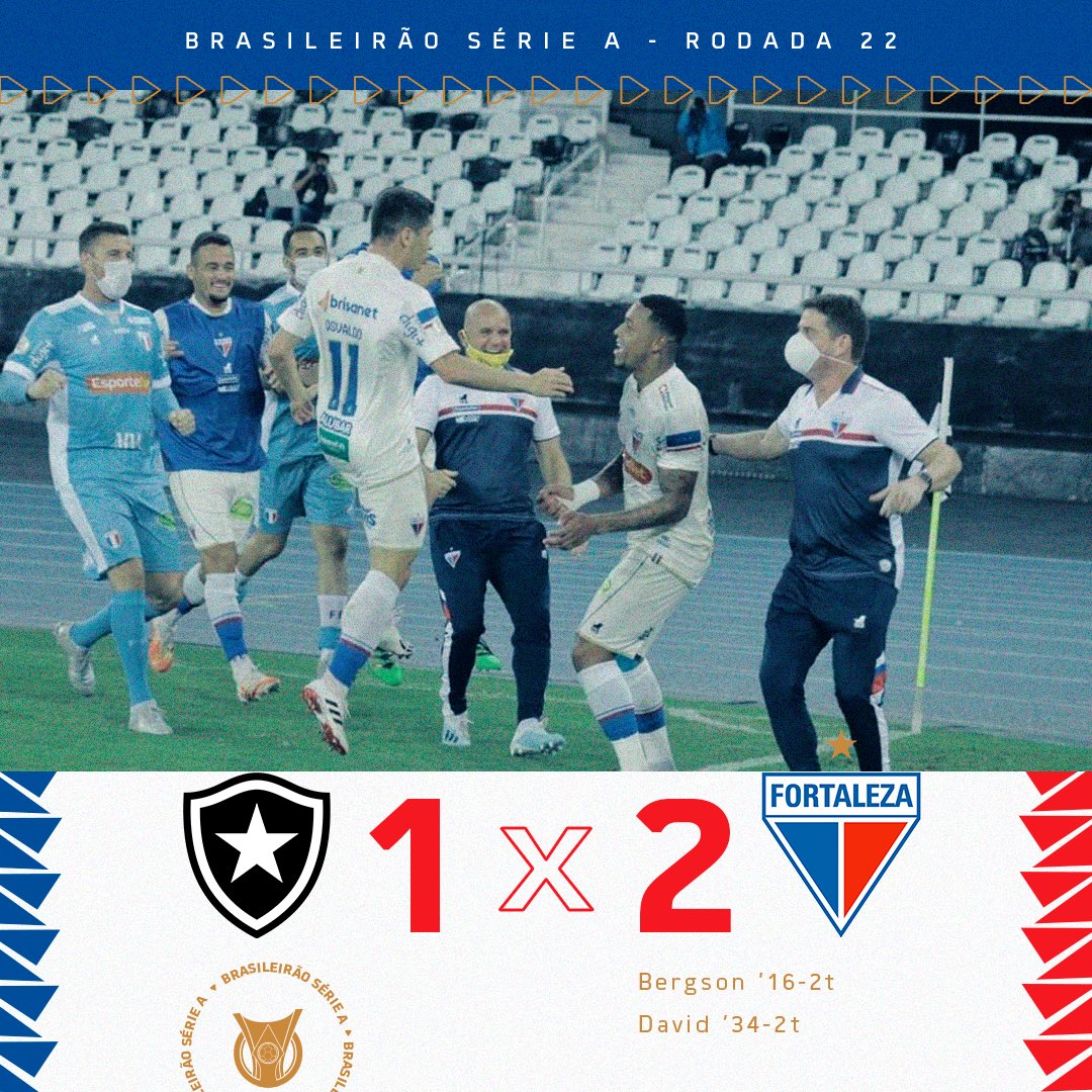 Fortaleza vence e afunda o Botafogo na vice lanterna