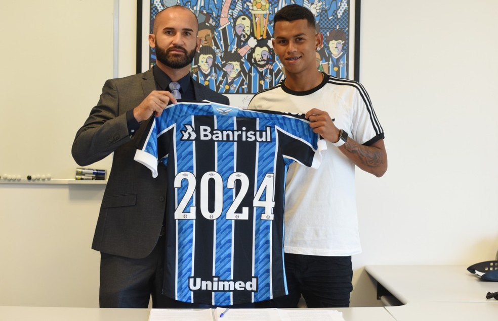 Com multa de R$ 253 milhões, cria do ABC renova com Grêmio; alvinegro detém 20%