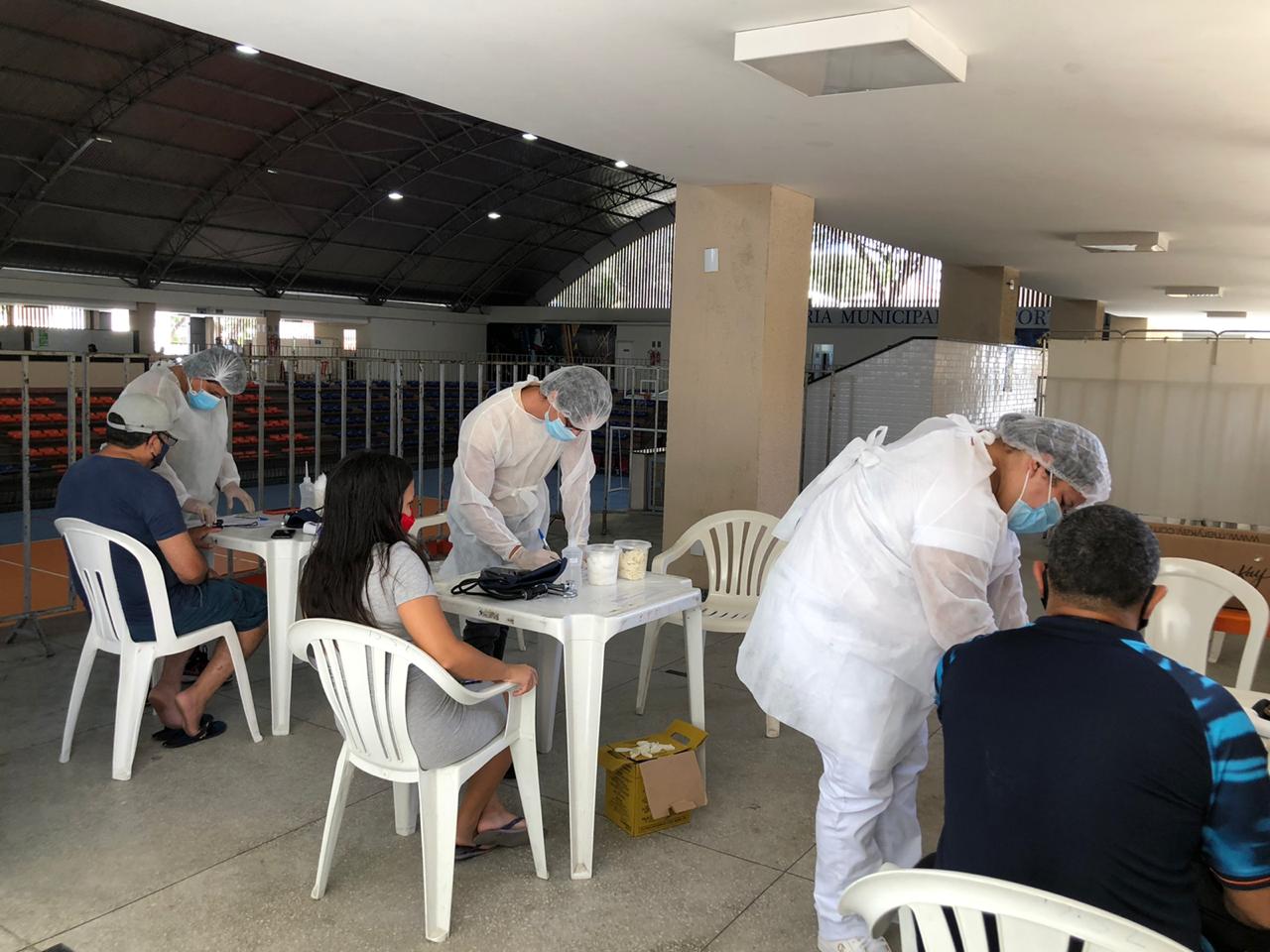 Centros de atendimento Covid de Natal realizaram 658 consultas no fim de semana