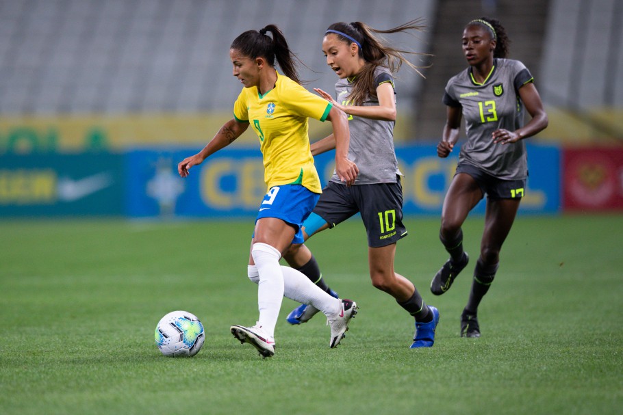 Futebol: Seleção Feminina enfrenta o Equador nesta terça