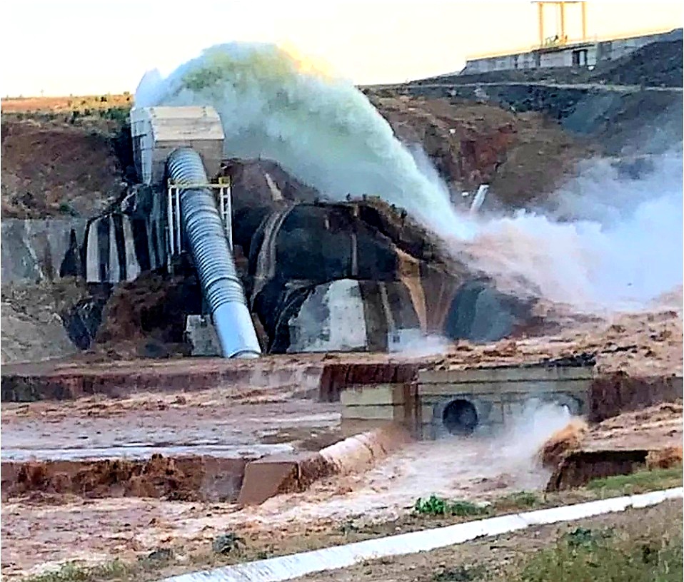 Relatório descarta sabotagem em barragem que rompeu no Nordeste