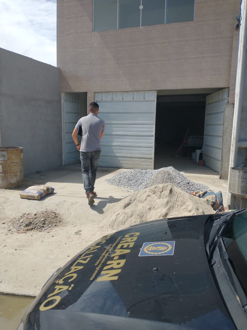 Conselhos de Engenharia e Arquitetura fiscalizam obras na ZN