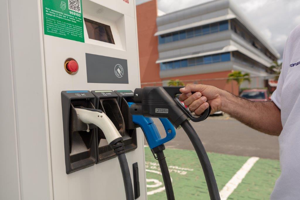 Cosern lança postos para veículos elétricos ligando Natal a Salvador