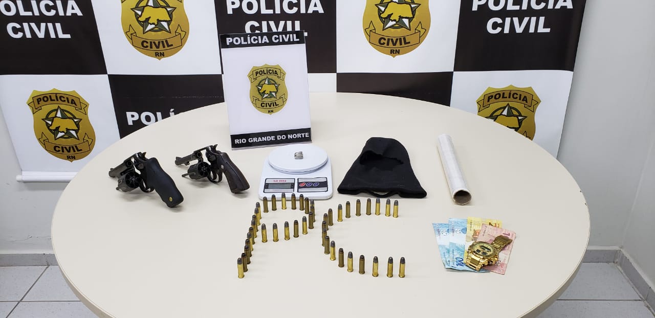 Polícia Civil prende condenado por roubo na Grande Natal