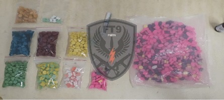 PM apreende 975 pílulas de ecstasy e mais de 4.750 pontos de LSD em Parnamirim