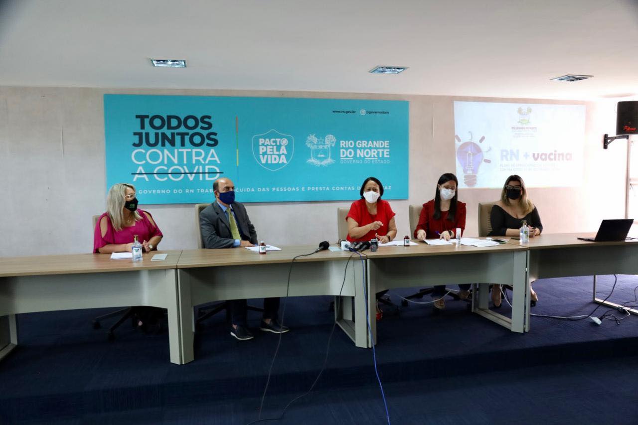Covid: Governo apresenta plano e diz quando deve iniciar vacinação no RN