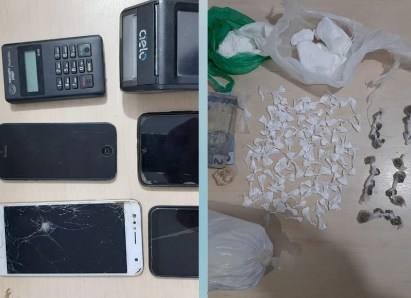 Homem é detido com 111 papelotes de cocaína e porção maior de crack em Natal
