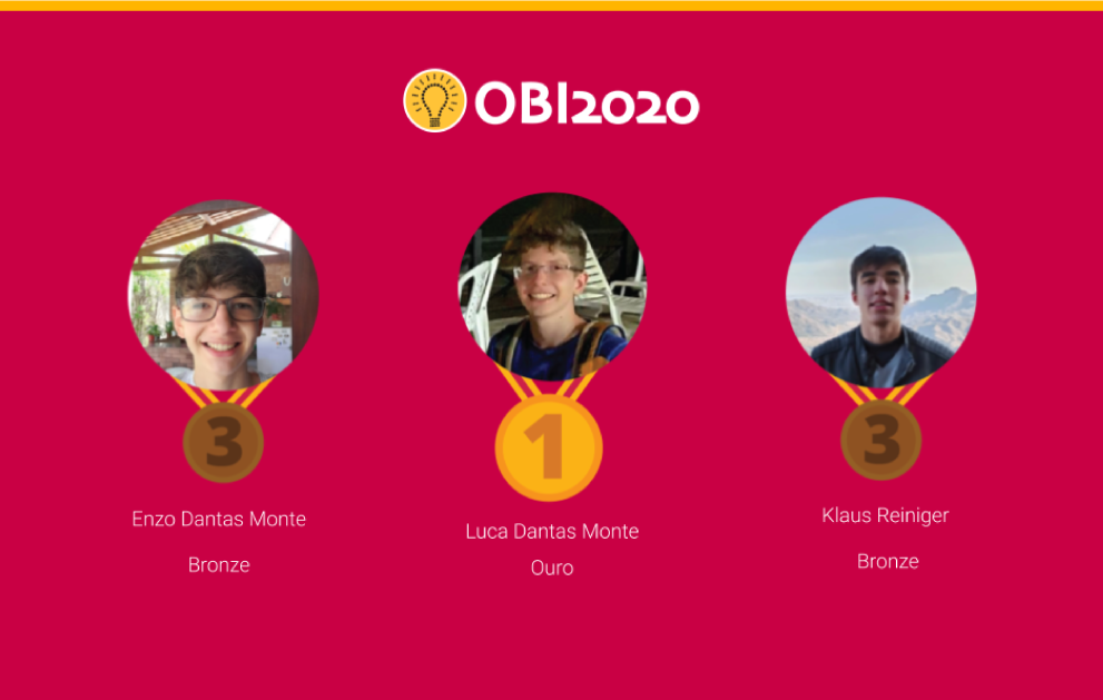 Alunos do Metrópole Digital conquistam medalha na Olimpíada de Informática