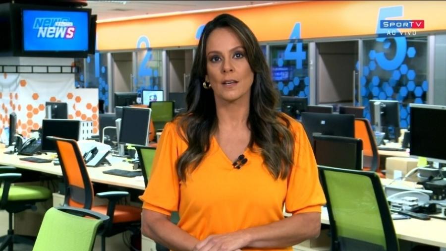 Sportv "rebaixa" apresentadora e gera incômodo interno