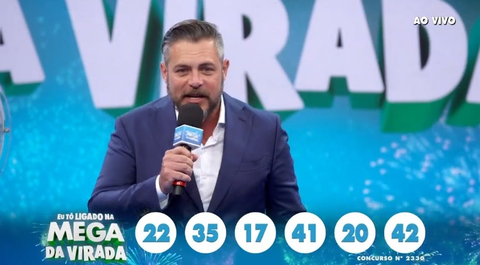 Duas apostas acertaram as seis dezenas da Mega da Virada; confira o resultado