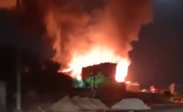 Incêndio atinge fábrica em Mossoró
