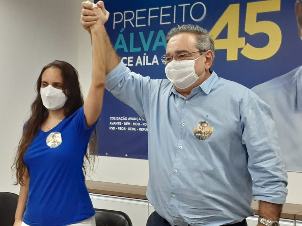 VÍDEO: Posse do prefeito Álvaro Dias e da vice-prefeita Aíla Cortez