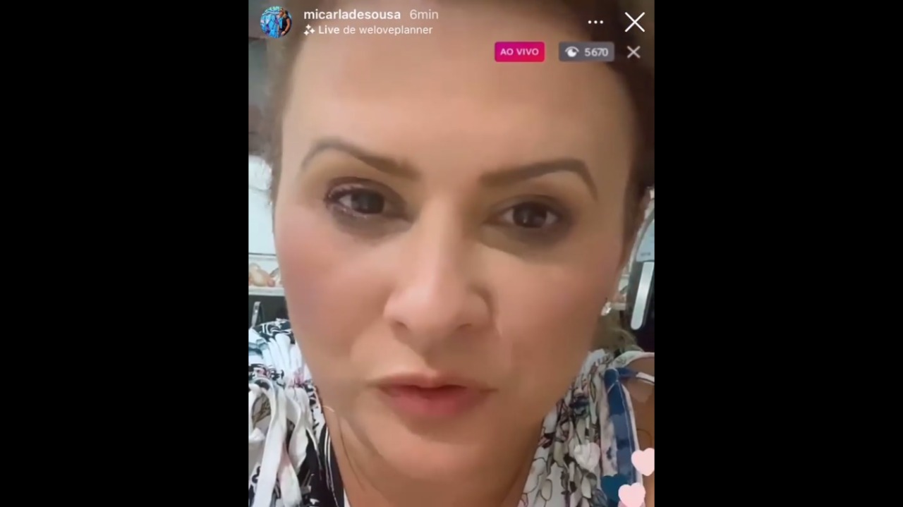 VÍDEO: Micarla diz que arma de assaltante falhou 4 vezes: “foi a mão de Deus”