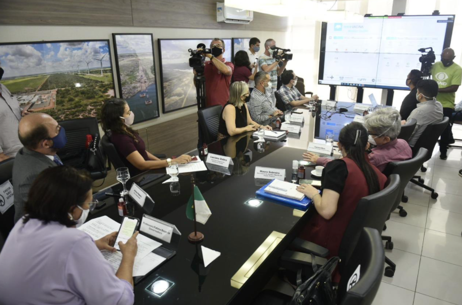 Governo apresenta programa RN+Vacina ao MPE, MPF e MPT