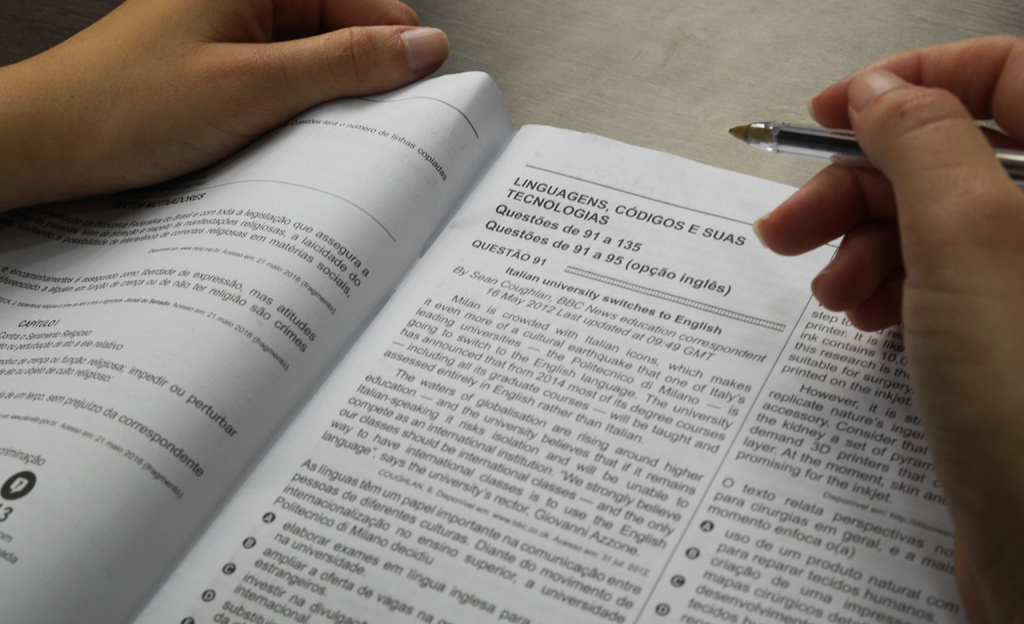 DCE da UFRN pede na Justiça o adiamento das provas do Enem 2020