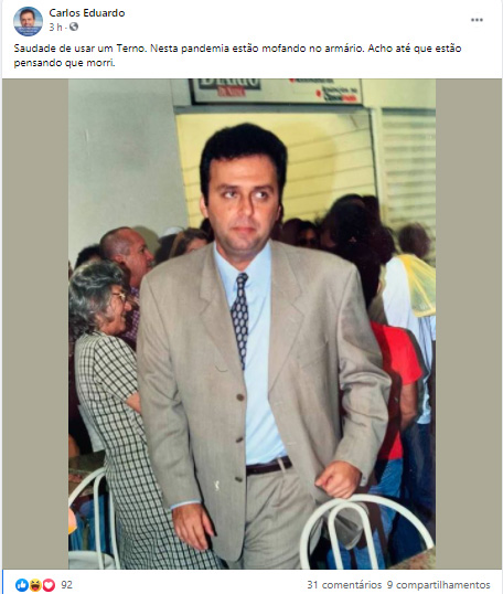 "Acho até que estão pensando que morri", diz ex-prefeito de Natal