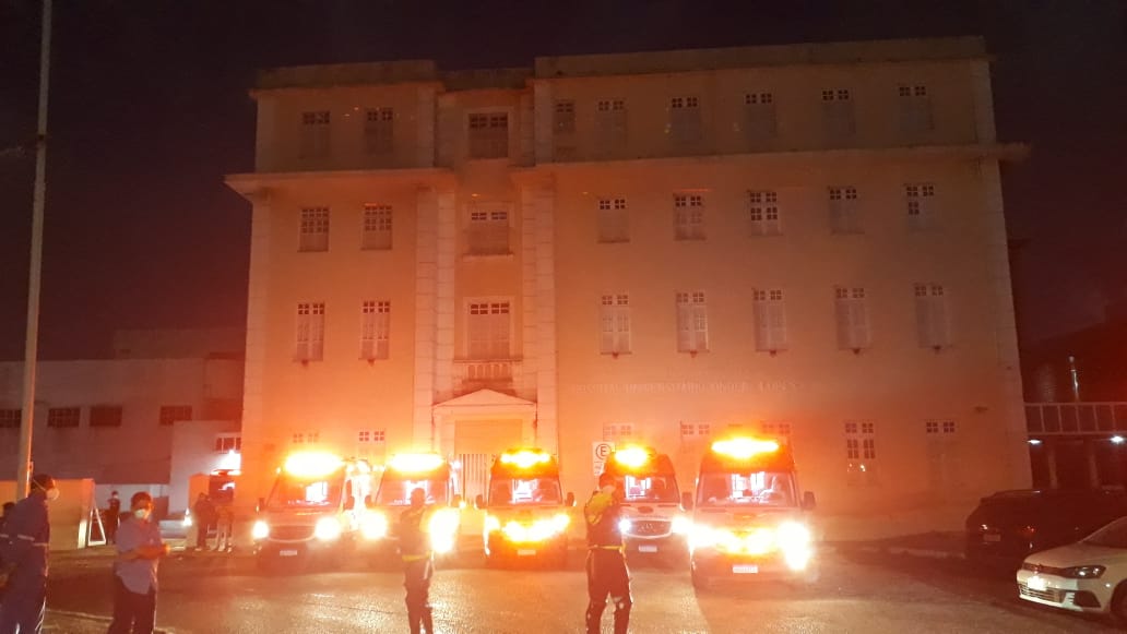 VÍDEO: RN recebe 12 pacientes com Covid-19 transferidos de Manaus