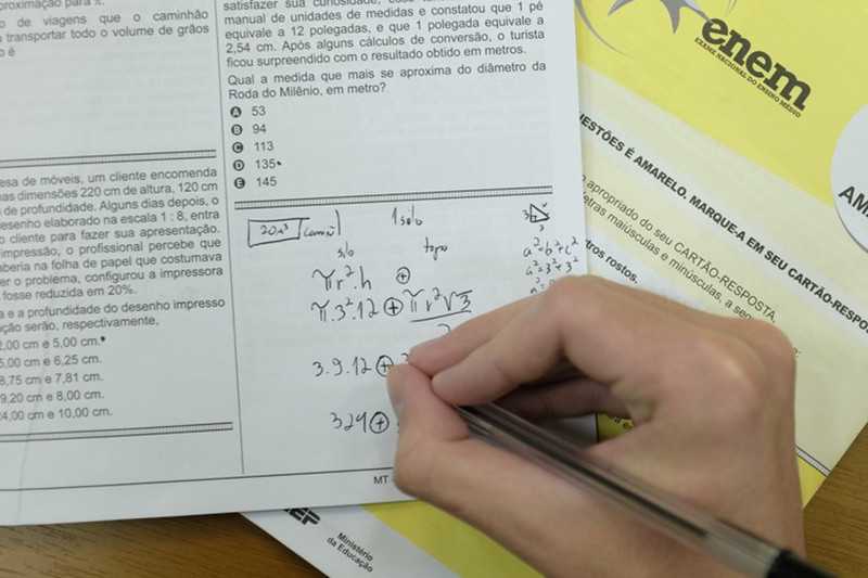Enem tem primeiro domingo de provas 'com total tranquilidade no RN', diz PM