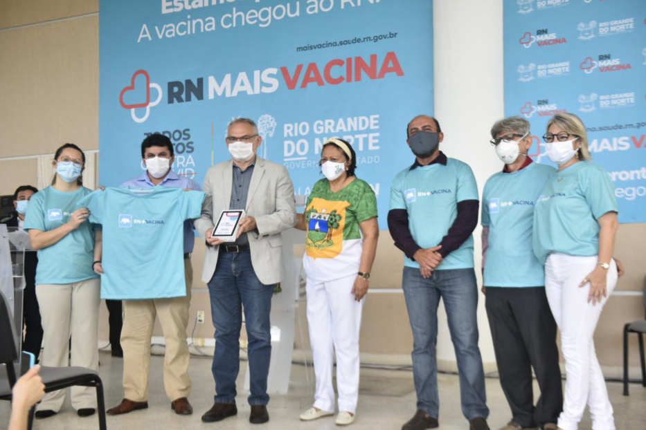 Governo do RN lança campanha de vacinação contra a covid-19