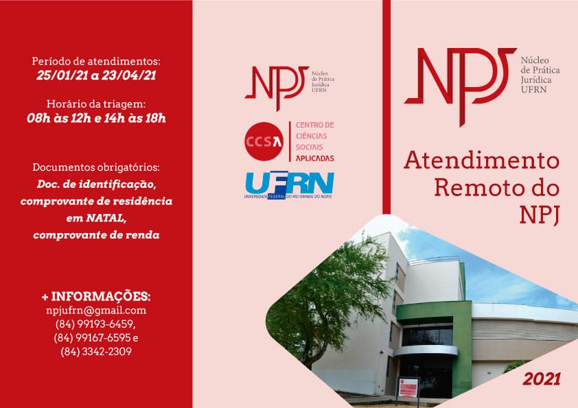 UFRN inicia atendimento jurídico à população carente de Natal