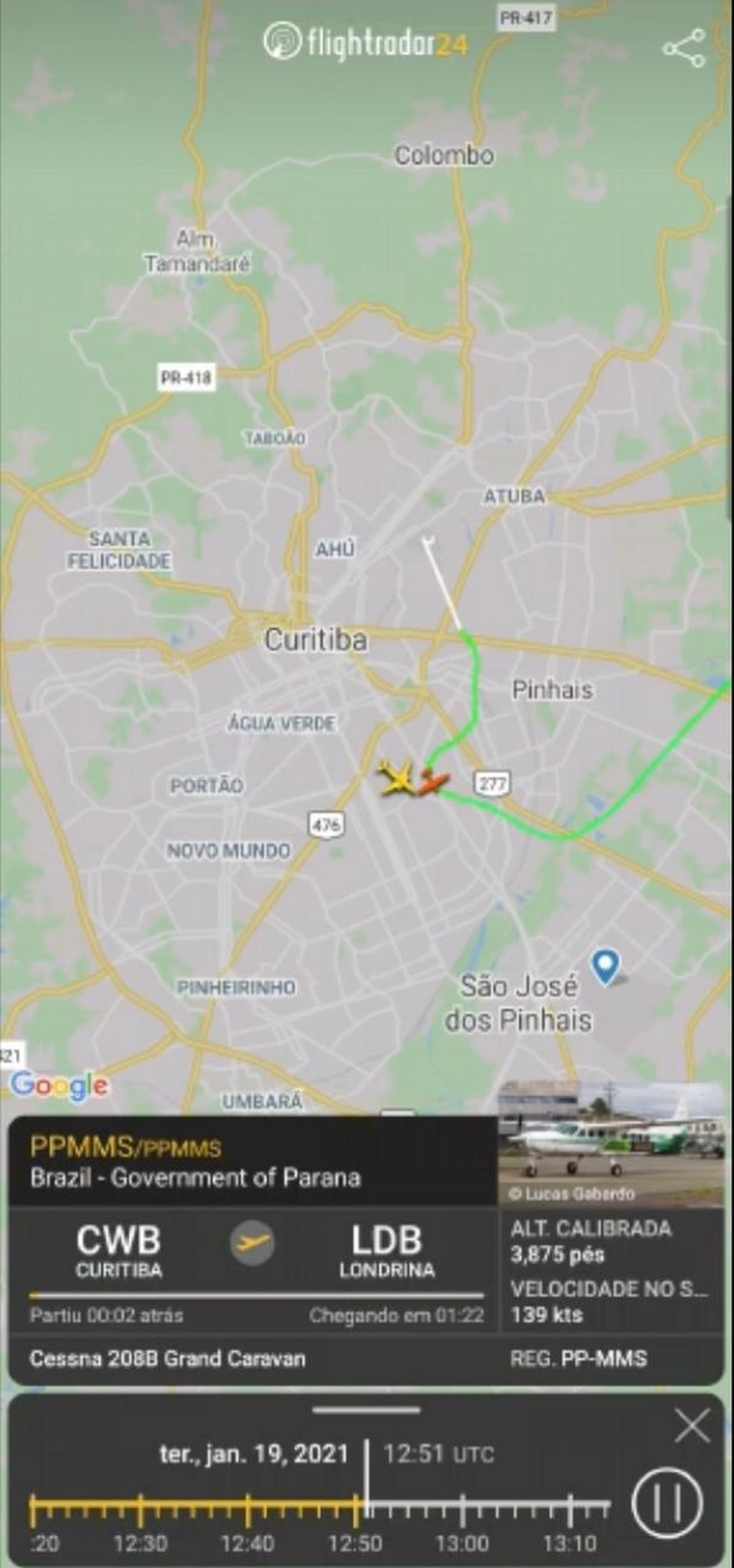 Avião que levava vacinas da covid entra em rota de colisão com aeronave da Gol