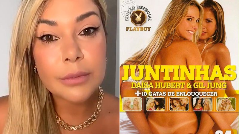 Modelo diz que “levou um susto” ao ir à banca e se ver na capa da Playboy