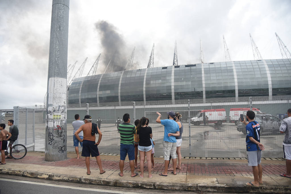 Incêndio é controlado na Arena Castelão; final da Série D é transferida