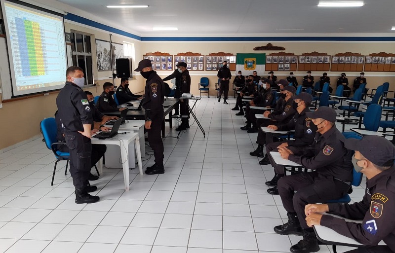 PMRN realiza distribuição de efetivo do Curso de Formação de Praças 2020