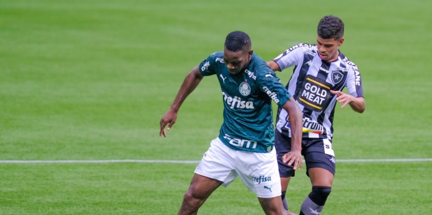 Brasileirão: Palmeiras e Botafogo empatam no Allianz Parque