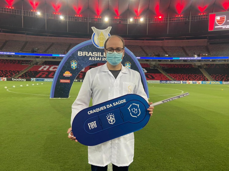 Hospital Giselda Trigueiro recebe ambulância por meio de programa da CBF