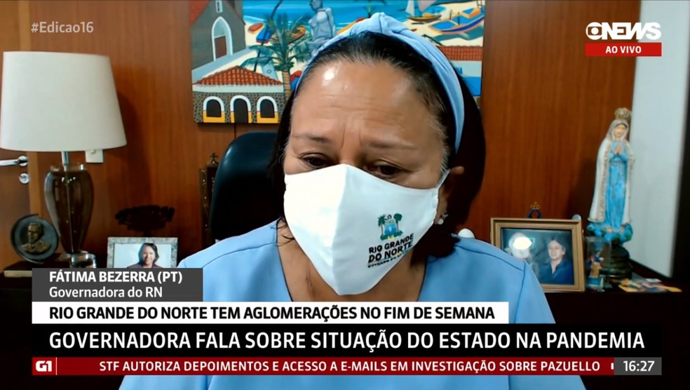 Aglomeração em praias é “brincar com a morte”, diz governadora do RN