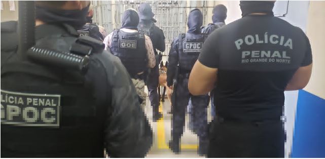 Operação é realizada em todos os presídios do RN durante o Carnaval