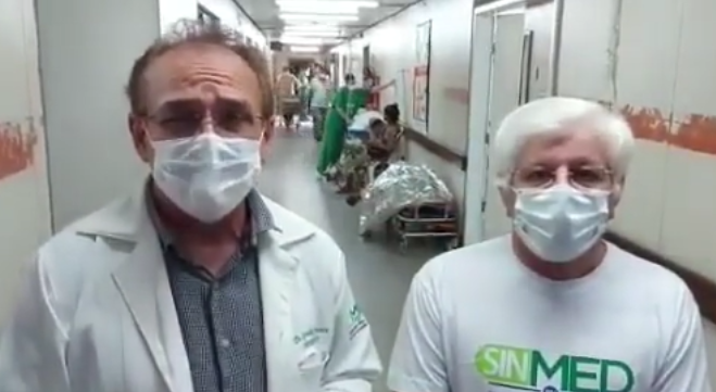 Sinmed RN diz que 26 pacientes estão internados em corredores no Walfredo Gurgel