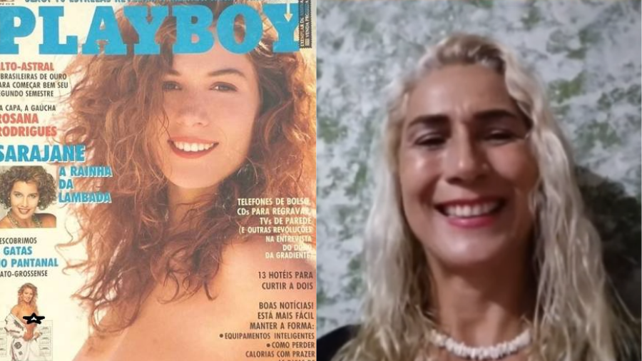 Aos 48, ex-capa da Playboy trabalha como faxineira e pescadora: 'Feliz'
