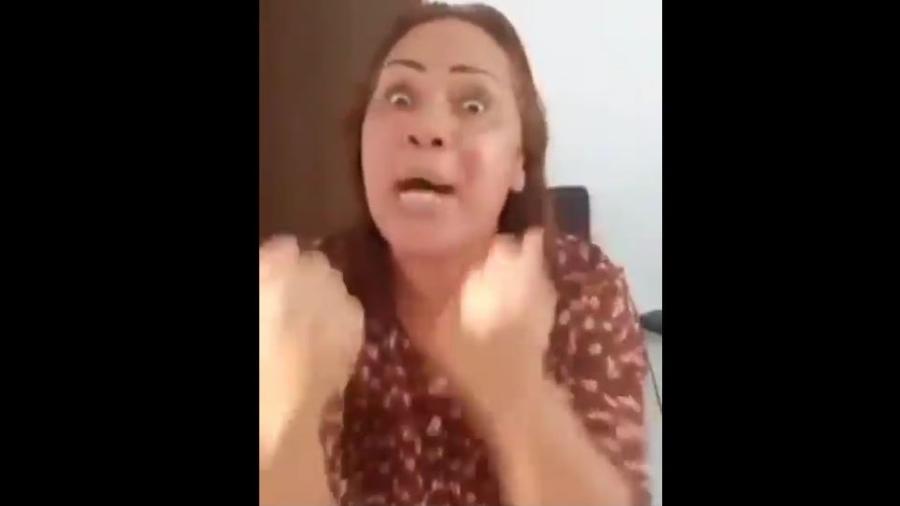 Mãe de Gil manda recado a Karol: 'Pilantra, espero você aqui fora'; assista