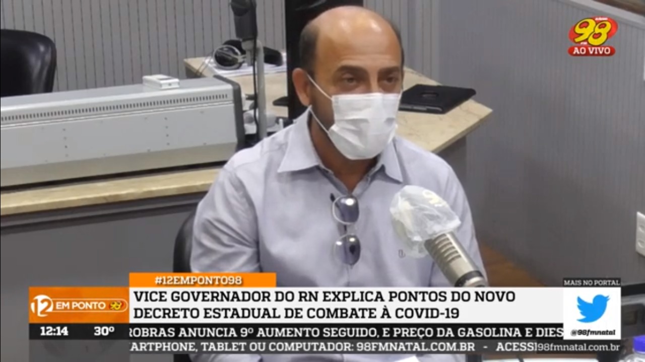 ‘Abrir leitos de UTI tem sido como enxugar gelo’, diz vice governador do RN