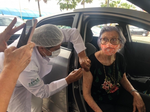 Natal inicia hoje vacinação dos idosos com mais de 80 anos; veja locais