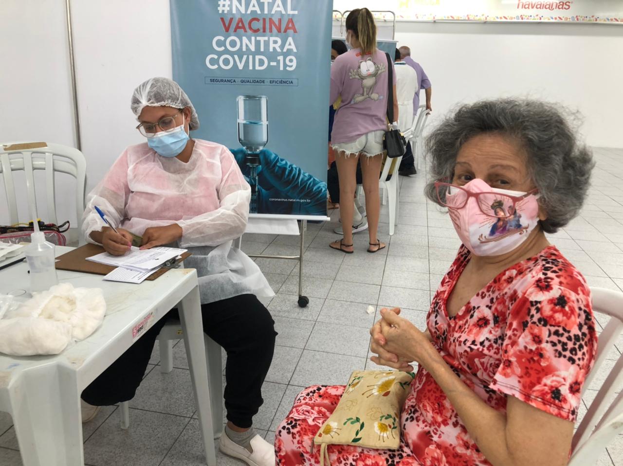 Covid-19: cinco salas de vacinação abrem neste sábado em Natal; confira