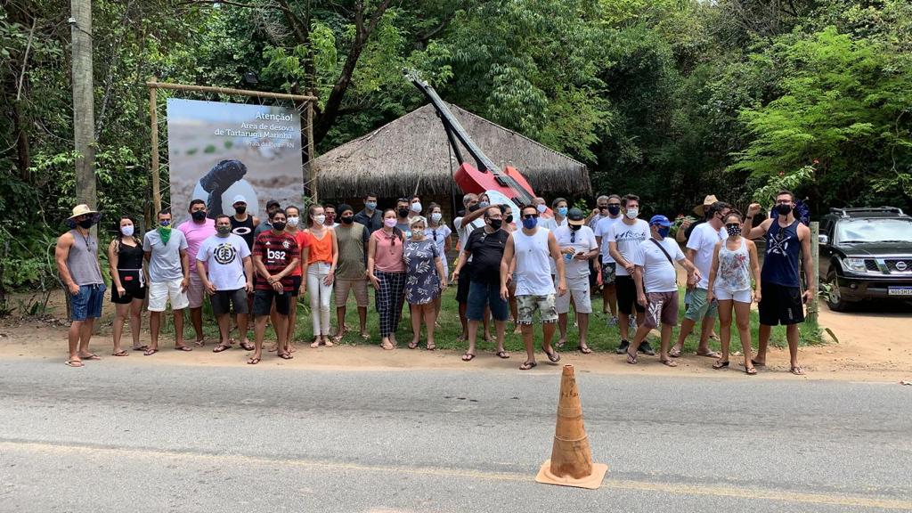 Representantes de Hotéis, Restaurantes e Bares da Pipa protestam contra decreto