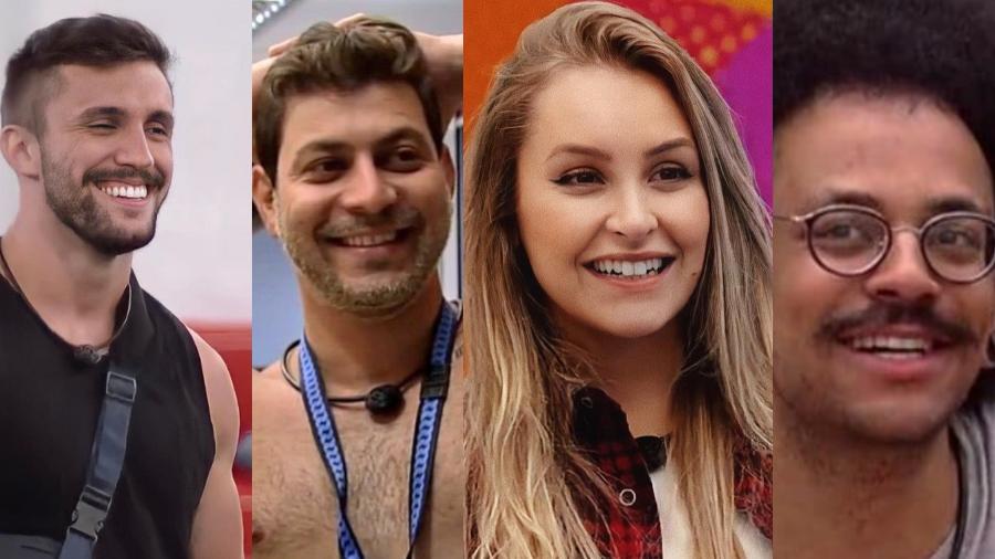 BBB: Arthur, Caio, Carla e João estão no paredão falso; veja quem votou em quem