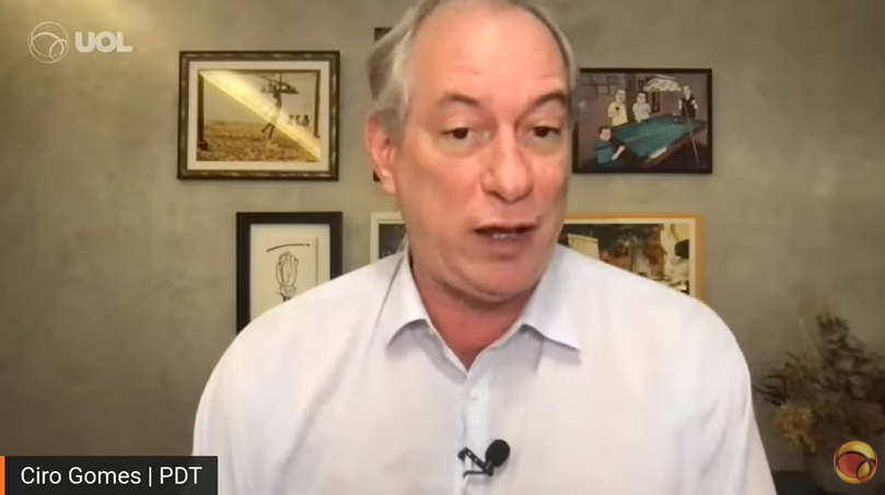 'Não contem comigo para esse circo', afirma Ciro sobre candidatura de Lula