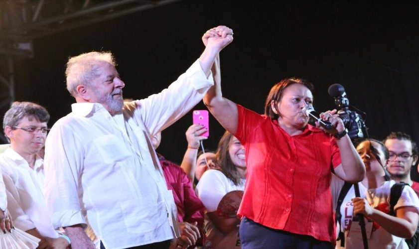 Fátima celebra decisão que torna Lula elegível