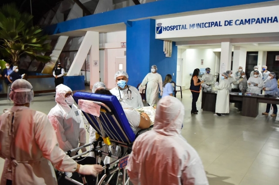 RN tem 18 hospitais lotados e 96% de ocupação de UTIs Covid