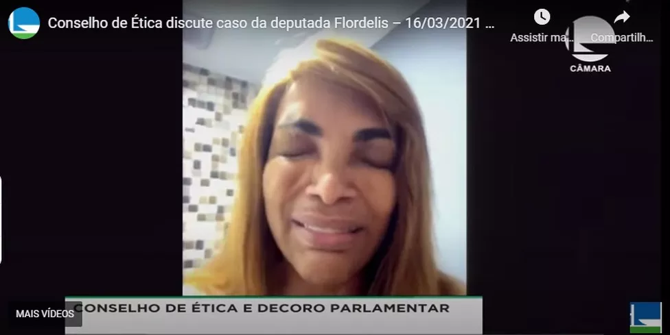 Conselho de Ética: Flordelis chora, acusa filhas e nega ter mandado matar marido