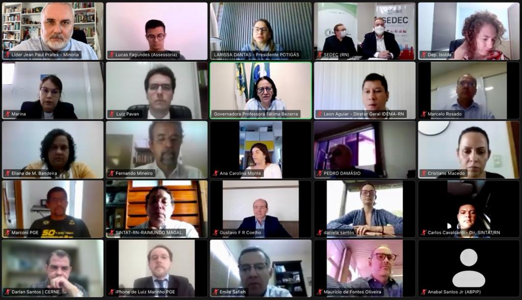 FIERN participa de reunião sobre projeto da nova lei de serviços de gás natural