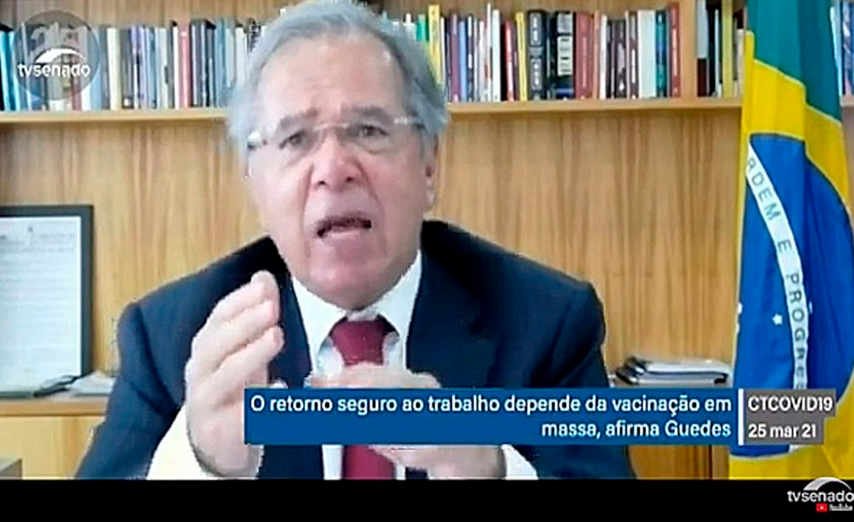 Guedes não descarta auxílio de R$ 600, mas pede venda de empresas públicas