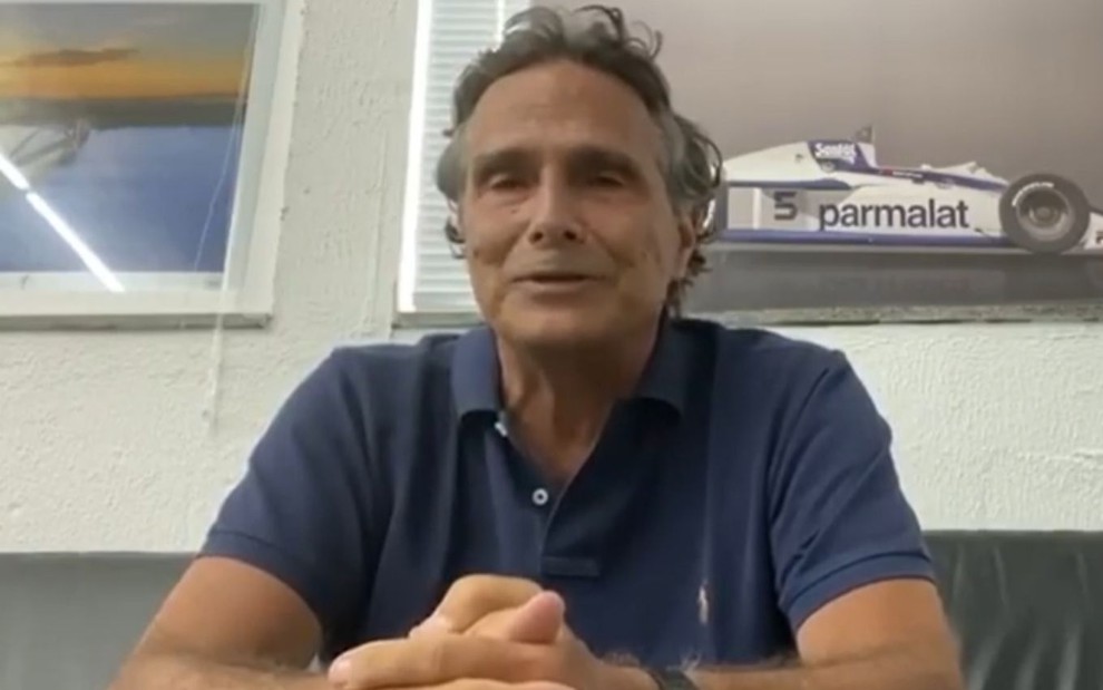 Nelson Piquet critica Globo ao vivo em programa da Band: 'Lixo'