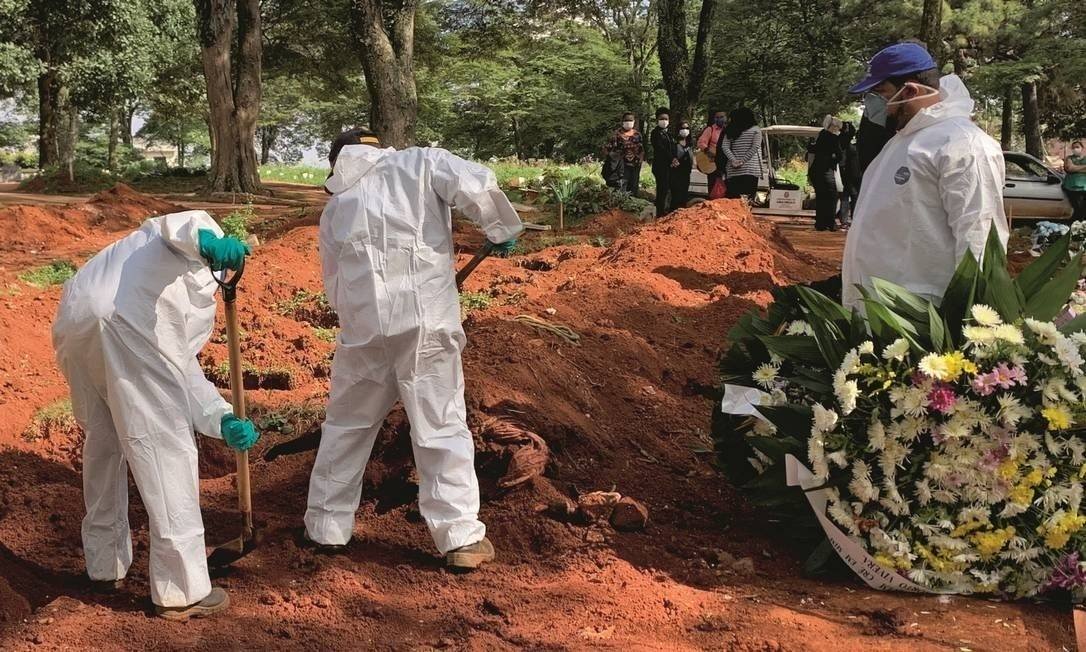 Brasil bate marca de 4 mil mortes por Covid em um dia pela 1ª vez
