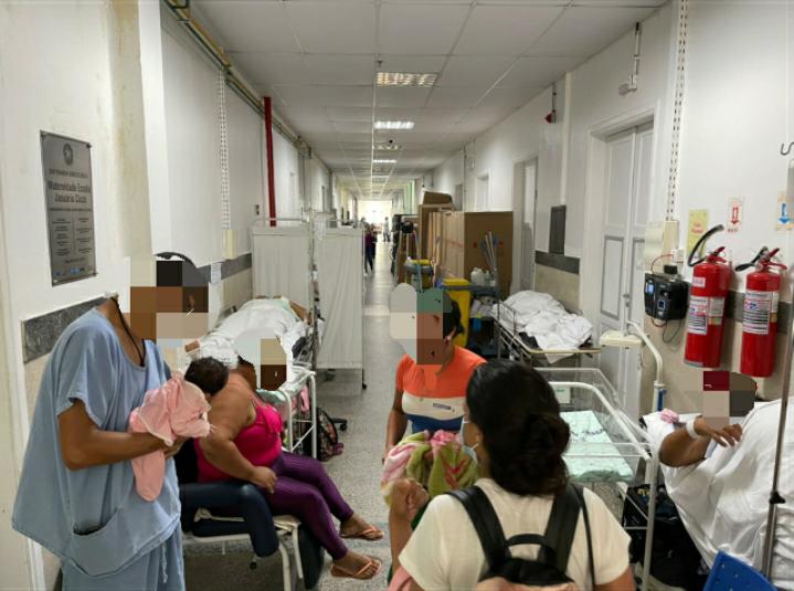 Maternidade desmente versão do Governo do RN sobre motivo de superlotação